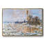 «Break Up Of Ice», reproduction d'art encadrée sur toile par Claude Monet-2119078993-2120202574-2120202568