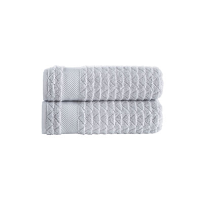 Turkish Cotton Plush Jacquard Bath Towel