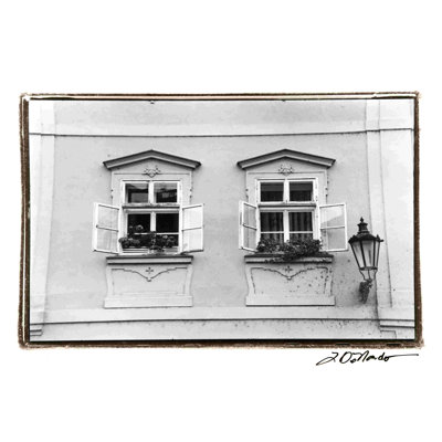 " Glimpses Of Prague VI " by Laura DeNardo