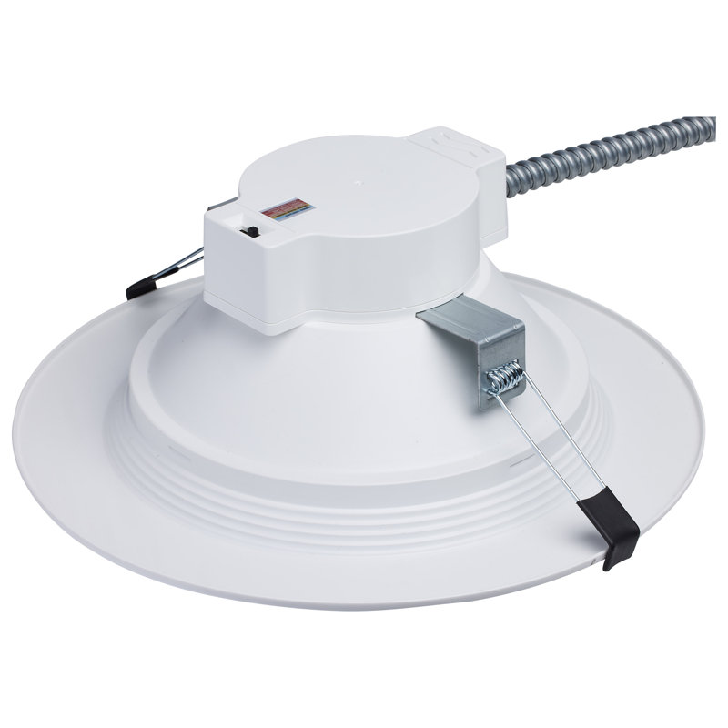 Ensemble d'éclairage encastré 11,78 "ultra mince CCT Remodel ou New Construction IC LED