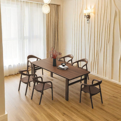 All Solid Wood Dining Table Solid Wood Top Dining Table