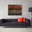 Peinture sur toile tendue