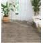Tapis gris anthracite uni touffeté à la main Zendejas-27814285