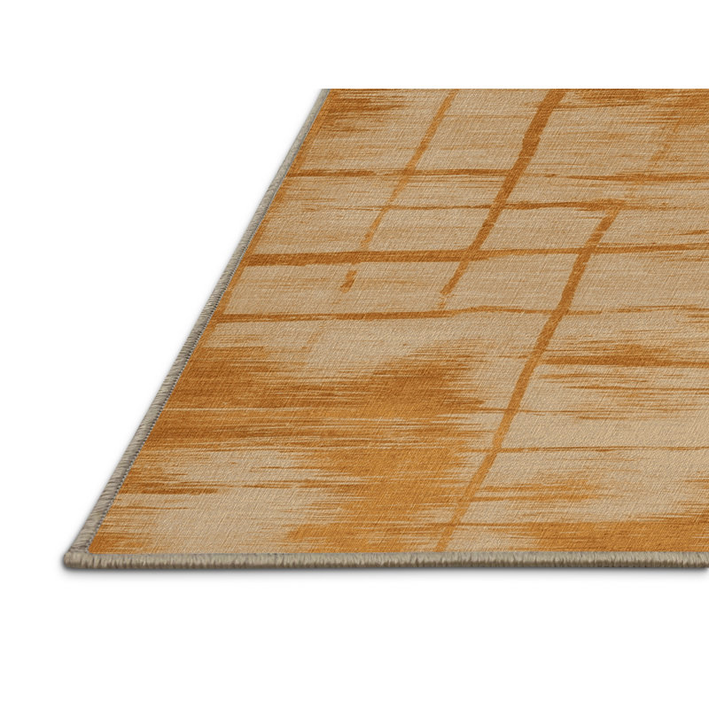 Tapis beige lavable à la machine