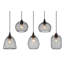 Silloth 5 - Light Black Kitchen Island Pendant