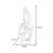 Retro Resin Finial Decorative Object