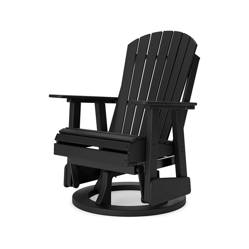 Fauteuil oscillant Celedon, Noir