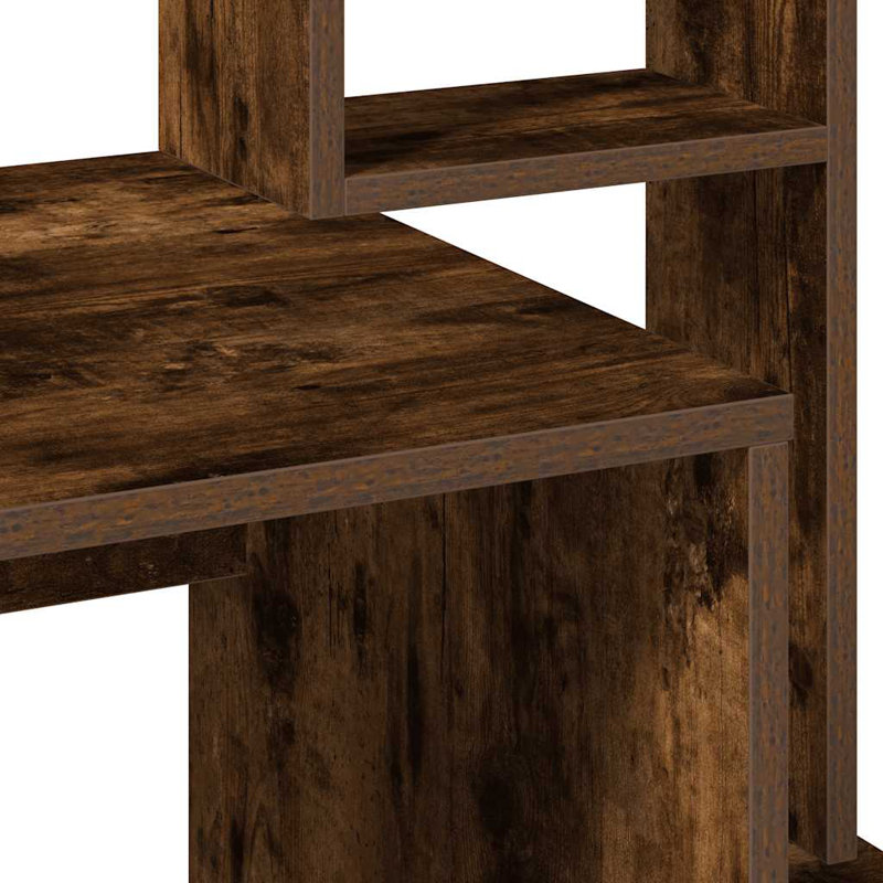 Baldomero Computer Desk, Smoked Oak