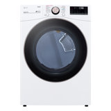 LG 7.4 cu. ft. Ultra Large Capacity Smart wi-fi Enabled Front Load Electric Dryer with TurboSteam and Built-In Intelligence