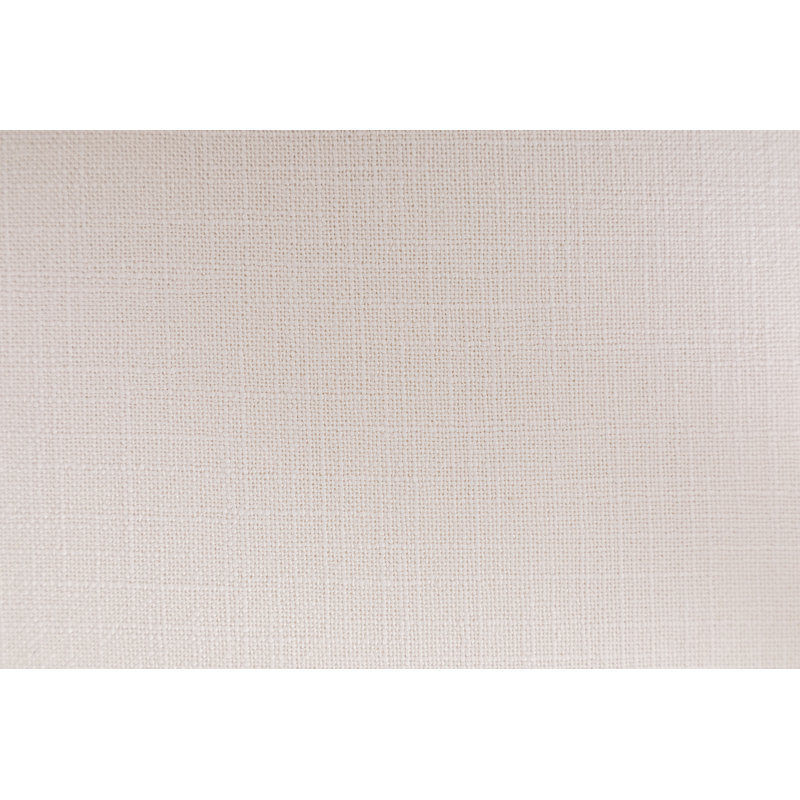Chaise d'appoint rembourrée capitonnée en tissu crème