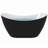 60" x 27" Freestanding Soaking Acrylic Bathtub