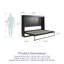 Lit escamotable double Warnke-890276205