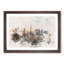 Burj Khalifa Dubai Skyline - Single Picture Frame Painting on MDF-56854033-56854034