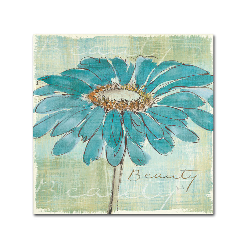 " Spa Daisies " by Chris Paschke, 18" H x 18" W x 2" D