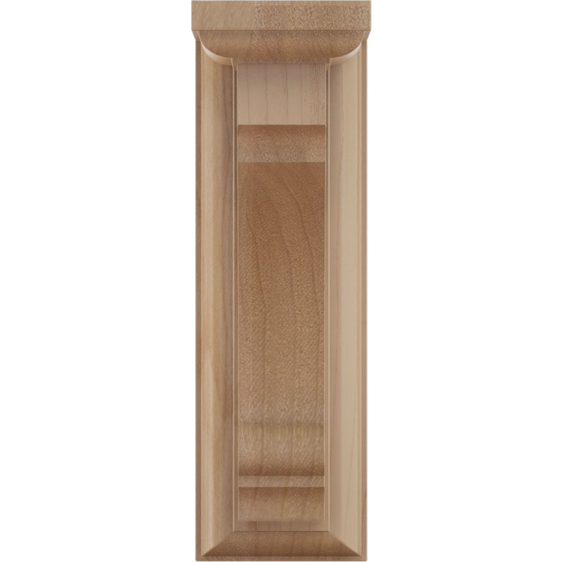 Alder Medium Thompson Hand-Carved Wood Corbel Bracket