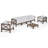 Sklar Acacia 6 - Person Patio Conversation Set with Cushions-1316252538