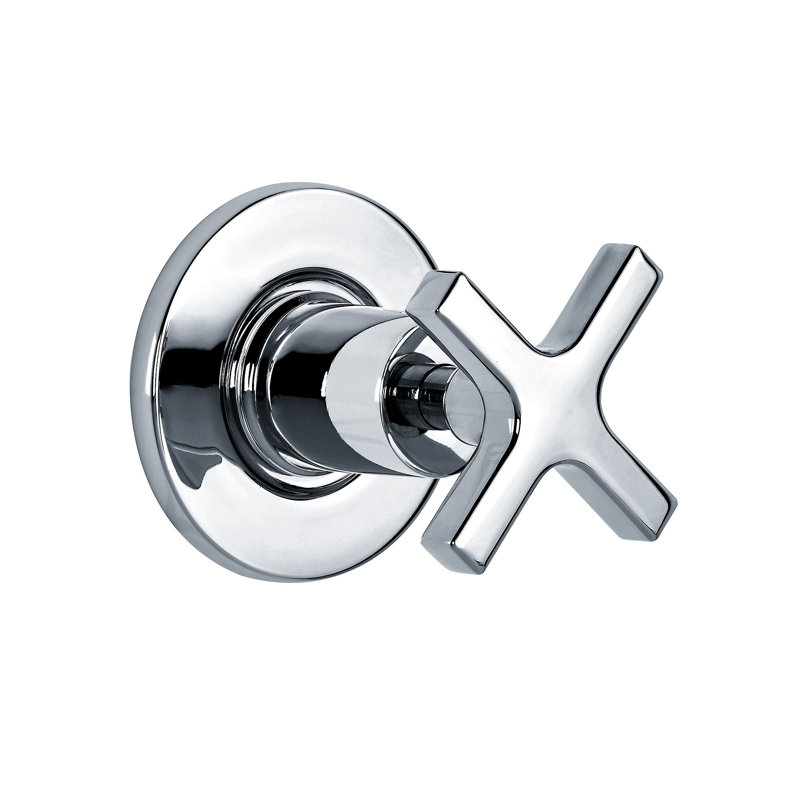Robinet de baignoire et douche Mackintosh, Chrome poli