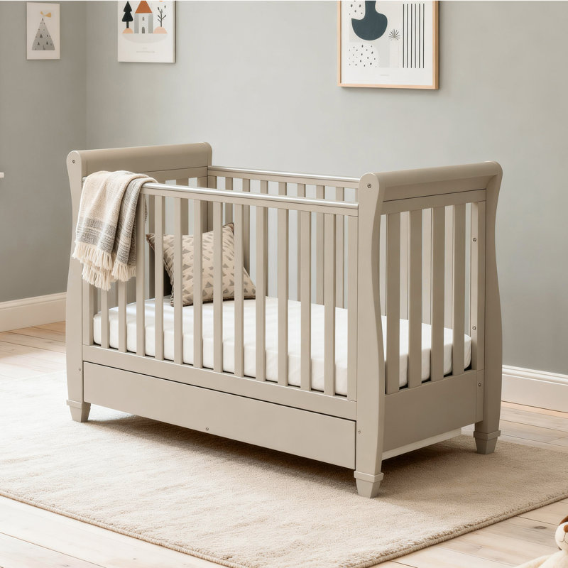 Eva Cot Bed, Cashmere