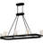 Alyworth 8-Light Matte Black Linear Chandelier