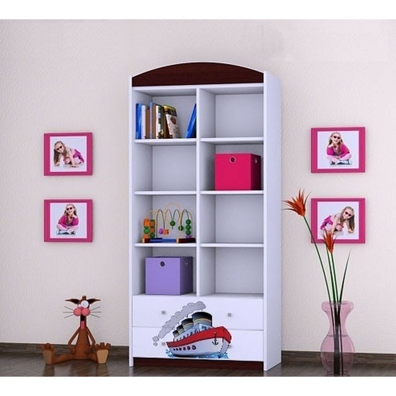 Christina 183cm H X 88cm W Kids Cube, Wenge