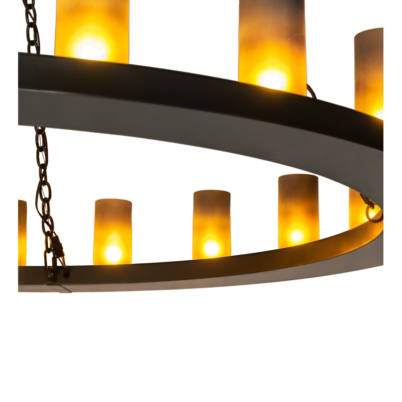 Lustre 20 lumières Loxley de 60 po Jazzariah