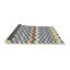 Tapis contemporain rouge / bleu / jaune-1737099988
