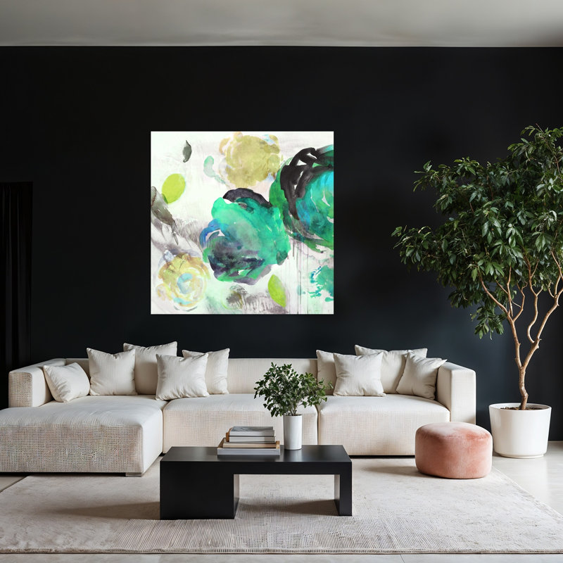 Seasons I Abstract Dreamy, art contemporain, H 48 po x l 48 po