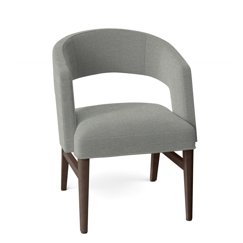 Chaise avec accoudoirs Bryant, Noisette, 3152 Mastic