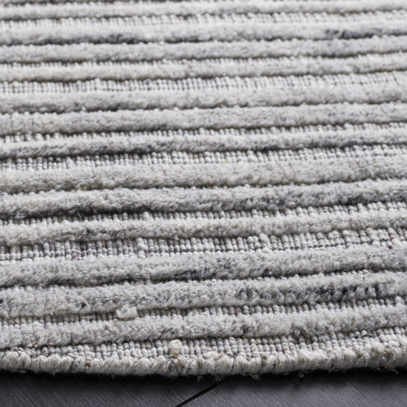 Tapis oriental gris Reales Elements, Rond 6 pi
