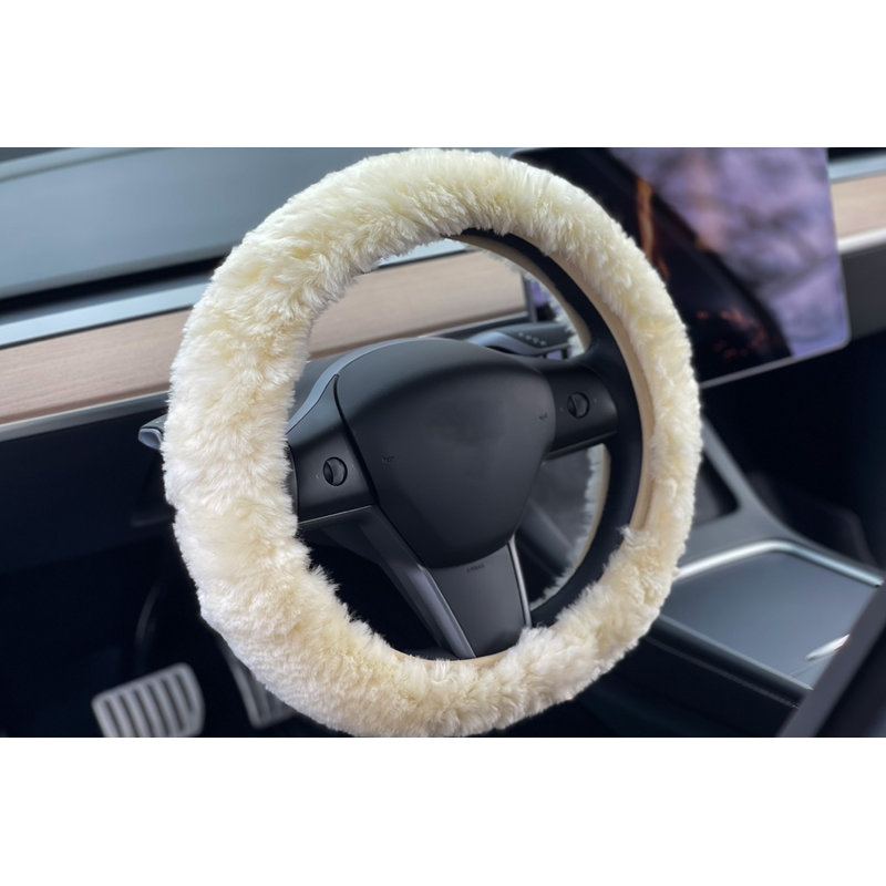 Elastic Automobile Cover, Beige