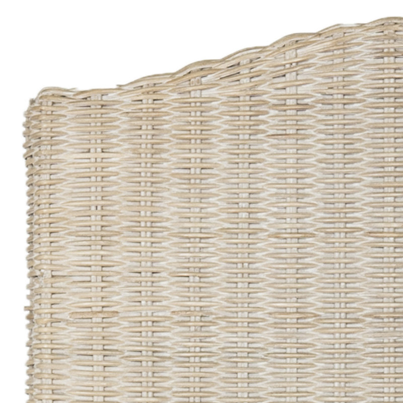 Chaise d'appoint Hutto, Blanc délavé