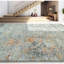 Hand Knotted Abstract Area Rug in Gray/Coral-674744869
