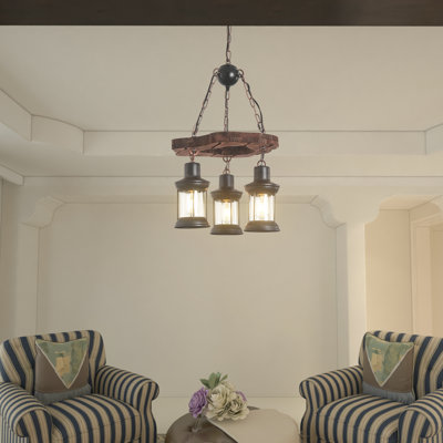 Breiden 3 - Light Retro Color Pendant