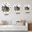 Vintage Birds In The Wild IV - Horloge murale traditionnelle-60327714