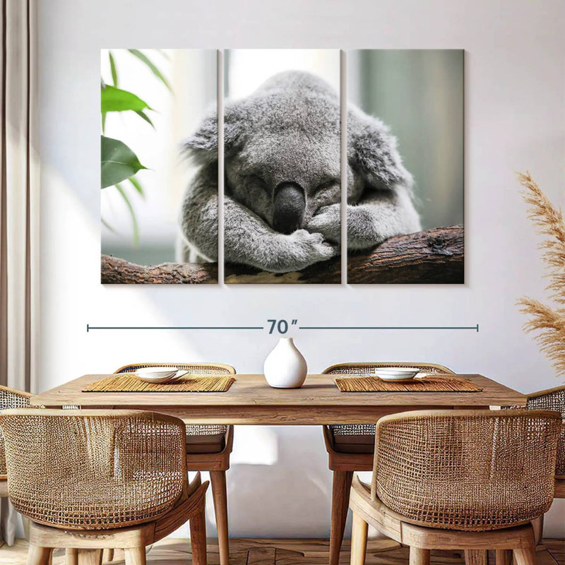 Brampt Napping Koala, 42" H x 65" W