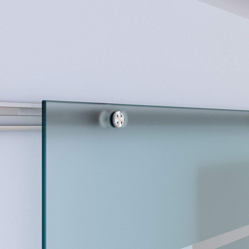 Cousins Glass Sliding Door, 205cm H x 90cm W x 0.8cm D