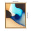 Reproduction d'art sur toile encadrée "Interlocking Colors VI" par Alonzo Saunders-102458573