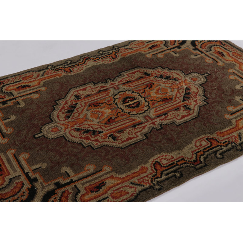 Vintage One-of-a-Kind 4'3X6'7 Hand Knotted Area Rug