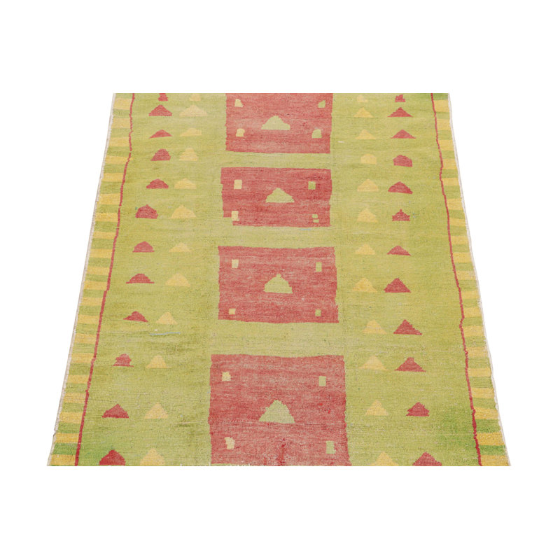 One-of-a-Kind 4'7" X 6' Hand Knotted Area Rug