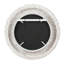 Miroir mural rond 30 po Athena - blanc mat / ruppie maritime blanc-111184183-111184186