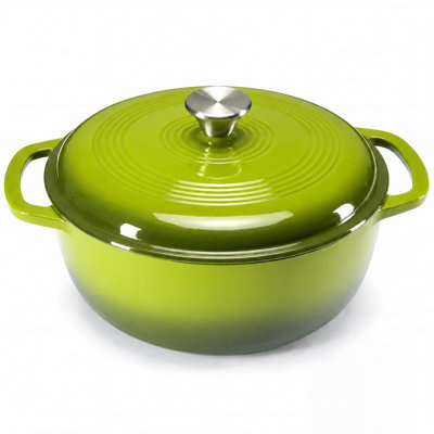 Cocotte en fonte émaillée avec couvercle