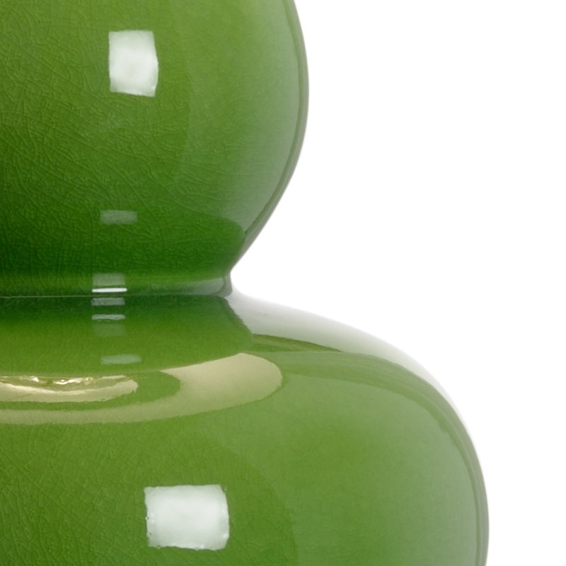 Gourd Table Lamp, Green