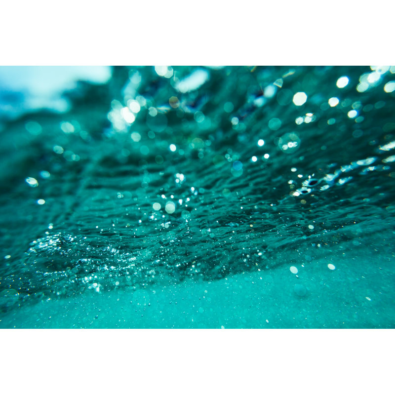 Abstract Underwater Background by Shevtsovy - Wrapped Canvas Print, 20cm H x 30cm W x 3.8cm D