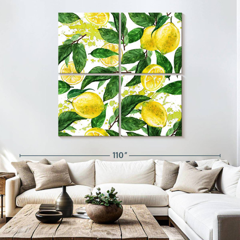 Yarlin Lemon Leaves Pattern