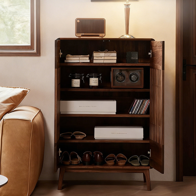 Nouvelle armoire à chaussures de rangement multicouche de style chinois