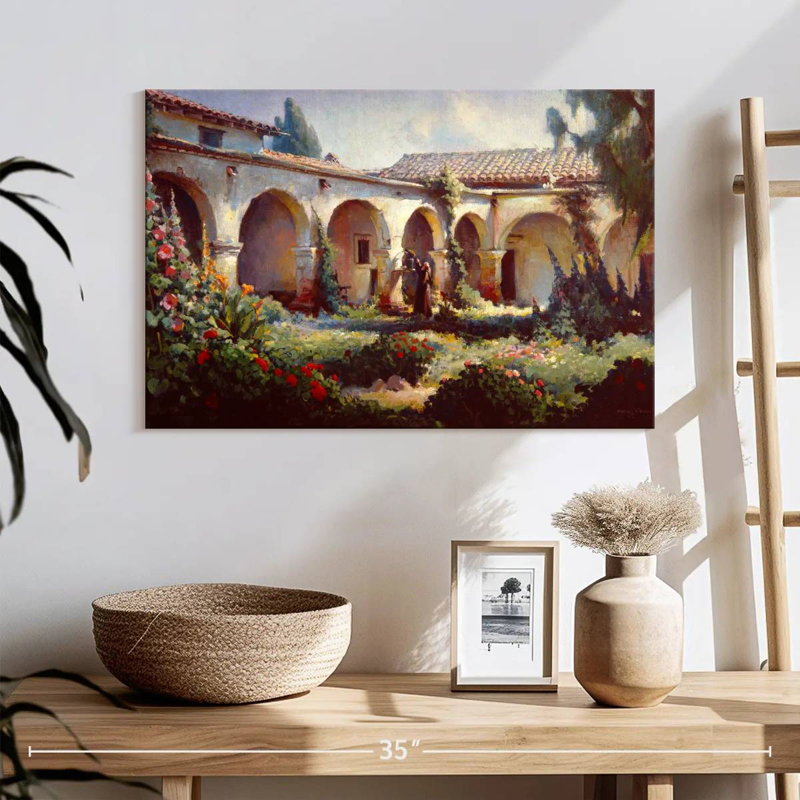Lilie Mission San Juan Capistrano, 16" H x 24" W