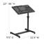 Adjustable Height Steel Mobile Computer Desk-2069786124