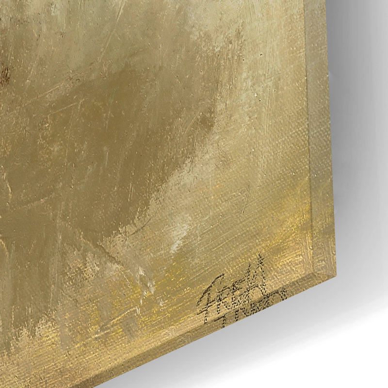 Art mural en verre épique «Earthy Mood» par Design Fabrikken, 12 po x 12 po