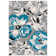 Rooshi Moroccan Blue/Gray/Ivory Area Rug