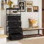 Commode 4 tiroirs avec tablette et bacs de rangement industriels